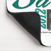 Lassen Sie Sarah-Lauf laufen Mousepad (Ecke)