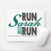 Lassen Sie Sarah-Lauf laufen Mousepad (Mit Mouse)
