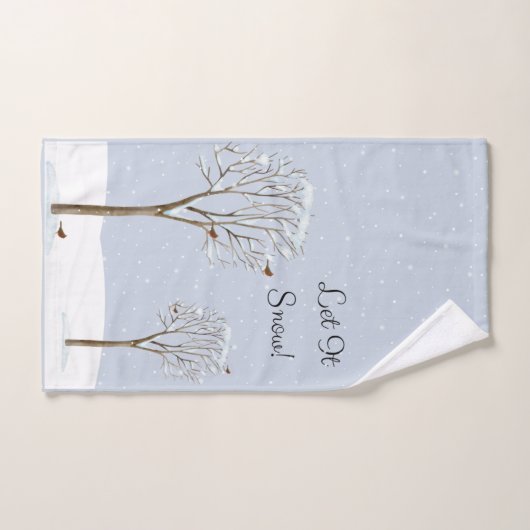 Lassen Sie Schnee Handtuch (Handtuch)