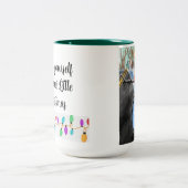 Lassen Sie sich eine MAUI kleine Weihnachtsfeier T Zweifarbige Tasse (Mittel)