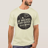 Lassen Sie sich gut abbeißen auf natürlicher Bio B T-Shirt (Vorderseite)