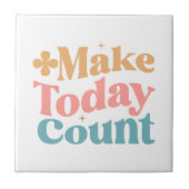 Lassen Sie sich heute inspirieren. Fliese (Vorderseite)