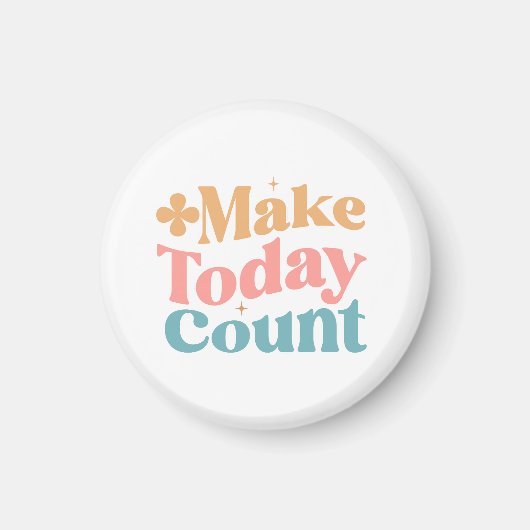 Lassen Sie sich heute inspirieren. Magnet (Vorne)