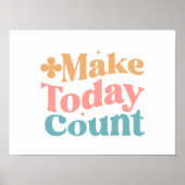 Lassen Sie sich heute inspirieren. Poster (Vorne)