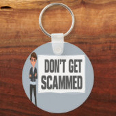 Lassen Sie sich kein gepanzertes Banner neben eine Schlüsselanhänger (Rückseite)