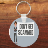 Lassen Sie sich kein gepanzertes Banner neben eine Schlüsselanhänger (Vorderseite)