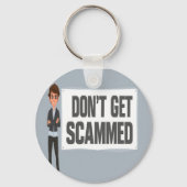 Lassen Sie sich kein gepanzertes Banner neben eine Schlüsselanhänger (Rückseite)