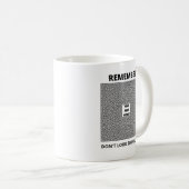 Lassen Sie sich nicht verwirrt sein Kaffeetasse (VorderseiteRechts)