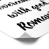 Lassen Sie sich nicht vom Bösen überwinden, sonder Poster (Ecke)