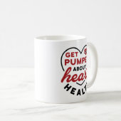 Lassen Sie sich von der Gesundheit des Herzens ent Kaffeetasse (VorderseiteRechts)