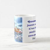 Lassen Sie sich von der Morgenluft entzücken. Kaffeetasse (Mittel)