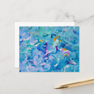 Lassen Sie sich von diesen Augen beeindrucken Postkarte