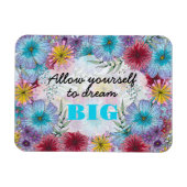 Lassen Sie sich von einem großen traumhaften Garte Magnet (Horizontal)