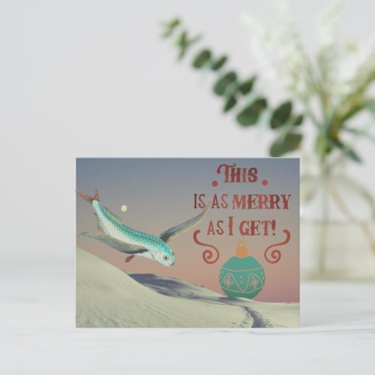 Lassen Sie sich von einem Urlaubsszauber verzauber Postkarte (Stehend Vorderseite)