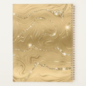 Lassen Sie sich von Zitatherzen und blauen Schmett Planer (Rückseite)