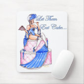 "Lassen Sie sie Kuchen-essen" Mausunterlage Mousepad (Mit Mouse)