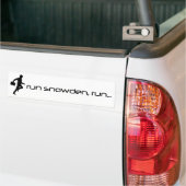 Lassen Sie Snowden laufen, lassen Sie Autoaufkleber (Auf Lkw)