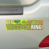 Lassen Sie Treedom Ring! Autoaufkleber (Auf Auto)