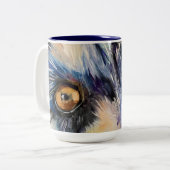 Lassen Sie uns ALASKA 2-Tone 15oz Tasse laufen (Vorderseite Links)