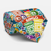 Lassen Sie uns BINGO Krawatte 1 auf (Gerollt)