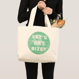 Lassen Sie uns Bizet Lieblingsmusik für Opernkomp Jumbo Stoffbeutel