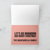 LASSEN SIE UNS BRANDON GEHEN! KARTE (Innenseite)