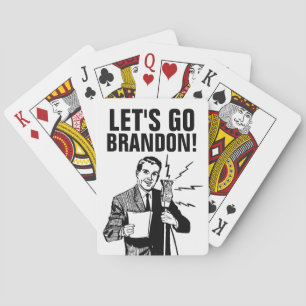 LASSEN SIE UNS BRANDON RETRO ANKÜNDIGEN KARTEN ZU SPIELKARTEN