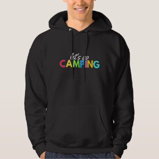 Lassen Sie uns Camping Spaß Grafik Rv Reisen 2 Hoodie