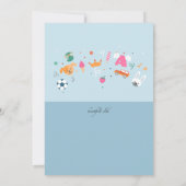 Lassen Sie uns darüber lesen Einladung (Rückseite)