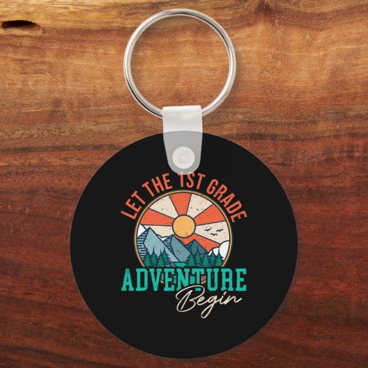 Lassen Sie uns das Erlebnis der ersten Klasse wied Schlüsselanhänger (Vorderseite)