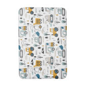 Lassen Sie uns das Fahrzeugmuster verschieben Badematte (Vorderseite Vertikal)