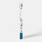 Lassen Sie uns das Fahrzeugmuster verschieben iPhone Hülle (Linke Seite)