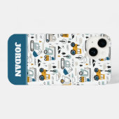 Lassen Sie uns das Fahrzeugmuster verschieben iPhone Hülle (Rückseite (Horizontal))