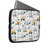 Lassen Sie uns das Fahrzeugmuster verschieben Laptopschutzhülle (Vorne Rechts)
