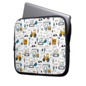 Lassen Sie uns das Fahrzeugmuster verschieben Laptopschutzhülle (Vorderseite Links)