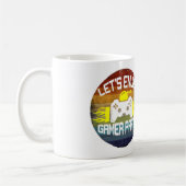 LASSEN SIE UNS DAS GAMER PARTY GENIESSEN - GAMING  KAFFEETASSE (Links)