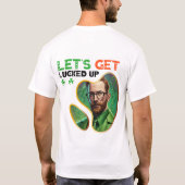 Lassen Sie uns das Glück haben - der Clover Creek- T-Shirt (Rückseite)