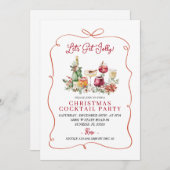 Lassen Sie uns das handgezeichnete Party des Jolly Einladung (Vorne/Hinten)