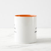 Lassen Sie uns das mit dem Niedlichen Trendangebot Zweifarbige Tasse (Mittel)