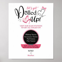 Lassen Sie uns das Party-Zeichen erledigen Poster