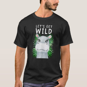 Lassen Sie uns das Safari-Party "Wilde Zoos" im Zo T-Shirt