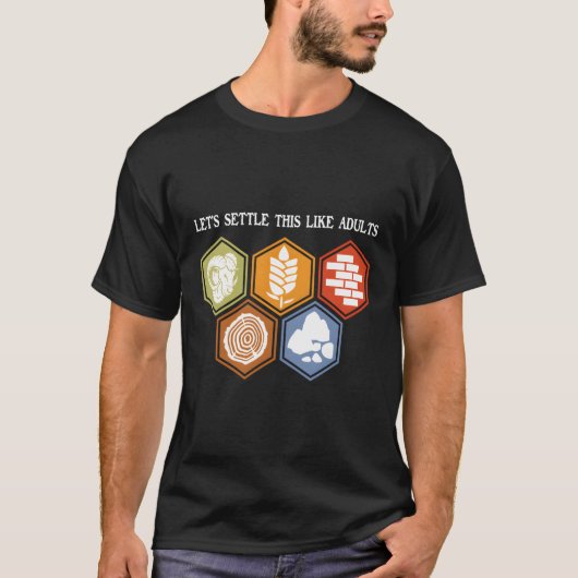 Lassen Sie uns das wie ein Tabletop-Game-Board-Spi T-Shirt (Vorderseite)