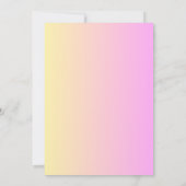 Lassen Sie uns den Junggeselinnen-Abschied "Wild A Einladung (Rückseite)