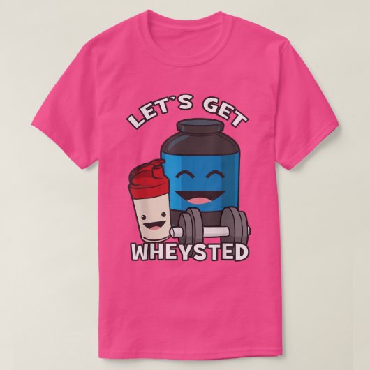 Lassen Sie uns den Kawaii Protein Shake aus dem Ra T-Shirt (Design vorne)