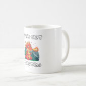Lassen Sie uns den Toasted Funny Dragon Marshmallo Kaffeetasse (VorderseiteRechts)