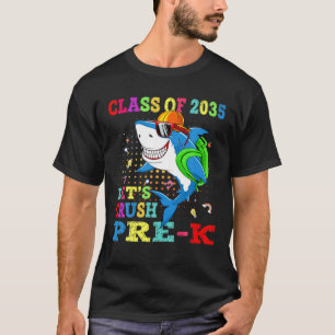 Lassen Sie uns den vor K. lustigen Hai zurück in d T-Shirt