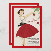 Lassen Sie uns die Baum-Feier beschneiden Einladung (Vorne/Hinten)