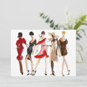 LASSEN SIE UNS DIE ***BRIDE ZU SEIN**** SHOWER FEI EINLADUNG (Stehend Vorderseite)