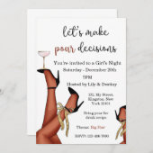 Lassen Sie uns die Einladungs-Vorlage für Entschei Einladung (Vorne/Hinten)