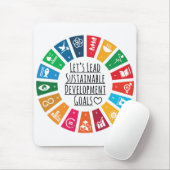 Lassen Sie uns die Nachhaltigen Entwicklungsziele Mousepad (Mit Mouse)